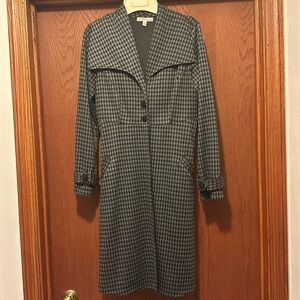 Fever Empire Waist Herringbone Waist Coat S Vintage